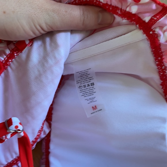 ❤️NEW Red Highwaisted two piece ❤️ - Picture 6 of 8